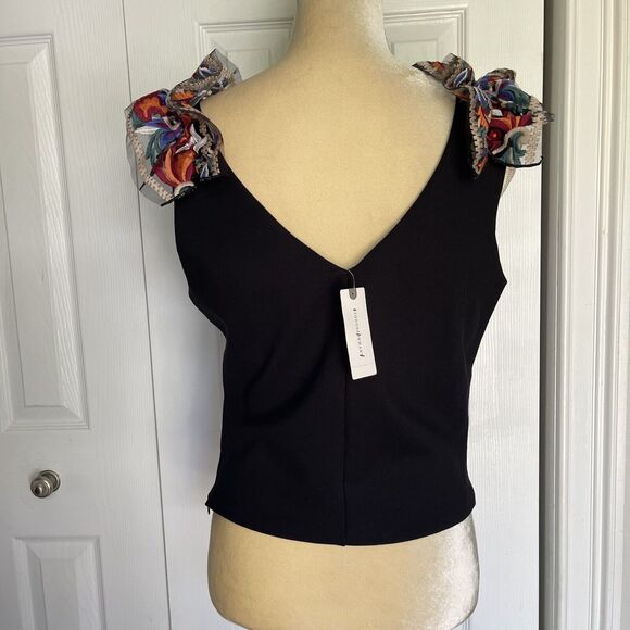 Anthropologie Eva Franco Embroidered Corset Top for Women Medium Multicolored - Picture 5 of 16